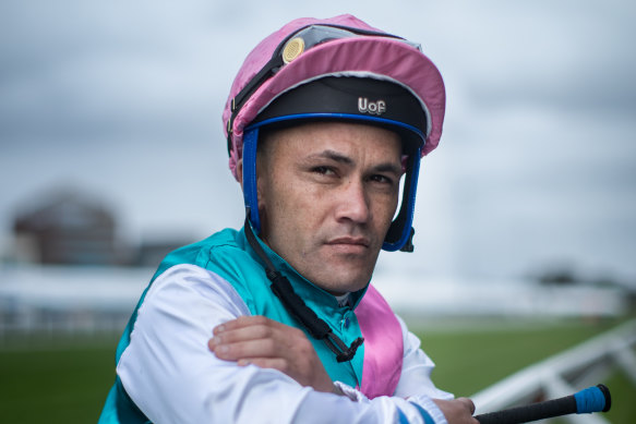 Jockey Michael Walker will ride favourite Finche in Saturday's Caulfield Cup.