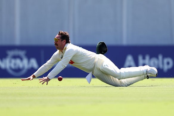 Travis Head also gave up a difficult chance for Australia.