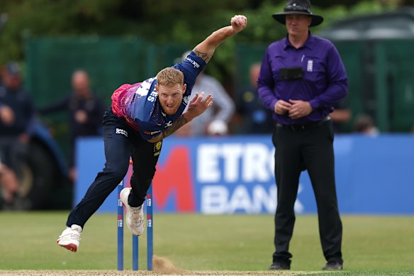 Ben Stokes has returned to his county, Durham, since retiring from international duty.