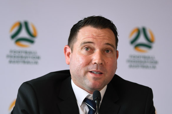 Preparing for change: FFA chief James Johnson is looking at alternatives in case Fox Sports withdraws from the A-League.