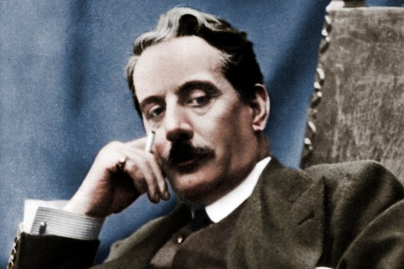 Giacomo Puccini in 1910.