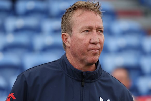 The real fun starts now for the Roosters and Trent Robinson.