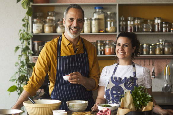‘Extra Good Things from the Ottolenghi Test Kitchen’ was written by Noor Murad and Ottolenghi.
