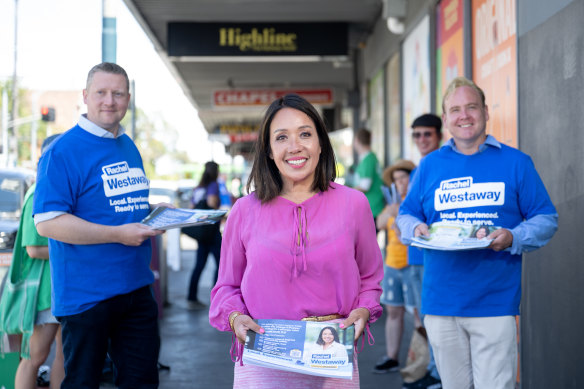 Rachel Westaway, the Liberal candidate for Prahran.