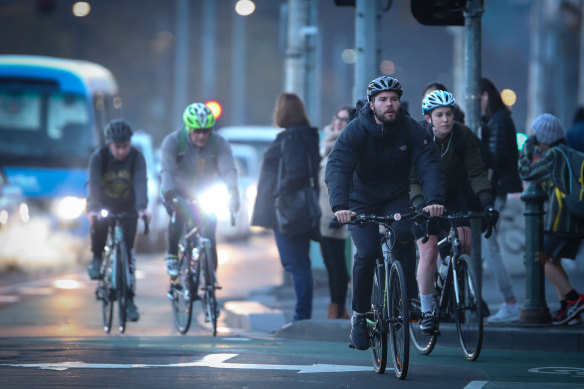 Cycling in Melbourne can be a tough slog.