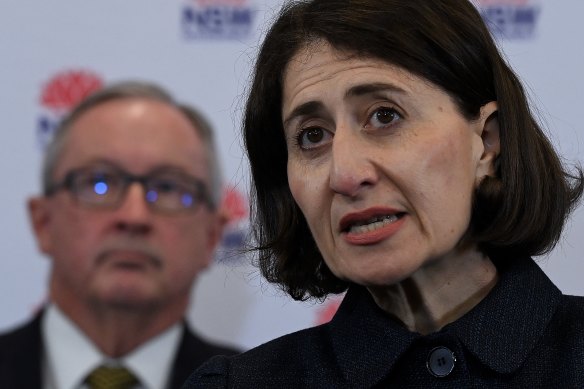 Permissive parenting style: NSW Premier Gladys Berejiklian and Health Minister Brad Hazzard.