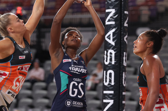 Since round one, the Vixens have been confident in their abilities under the post and have mostly steered clear of the controversial two-point shot. 