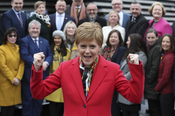 Scottish First Minister Nicola Sturgeon.