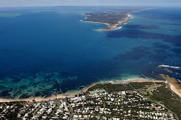 The heads of Port Phillip Bay, AKA “The Rip”.