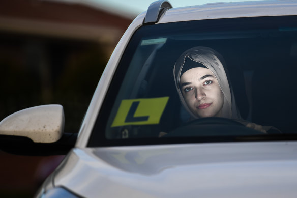 Farah Chaarani is looking forward to sitting her driving test.