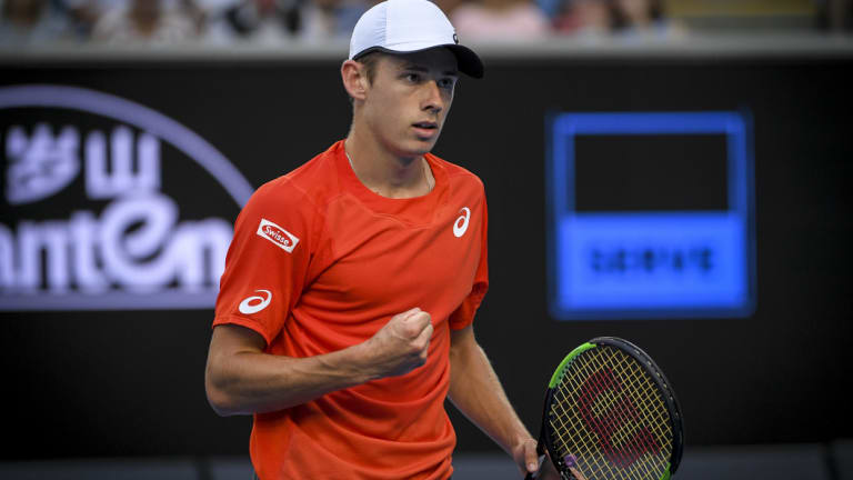 Australian Open 2019: Alex De Minaur through in five-set ...