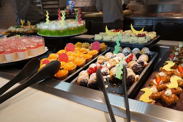 A cruise ship buffet is a popular place to eat - but one company is cracking down.