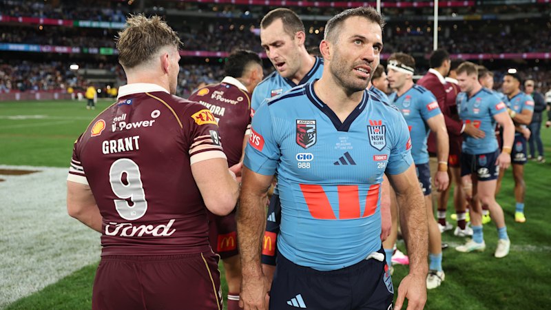 Rugby league: Queensland Maroons defeat NSW Blues in tense match