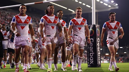 The Dragons have slumped to a sixth straight defeat this season.