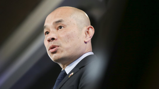 Wang Xining, deputy head of mission at the Chinese embassy in Australia