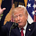 Donald Trump told a crowd “only a Hispanic could survive that fall” in a bizarre White House speech.