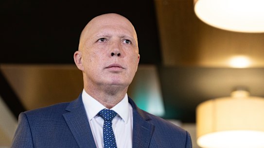 Opposition Leader Peter Dutton.