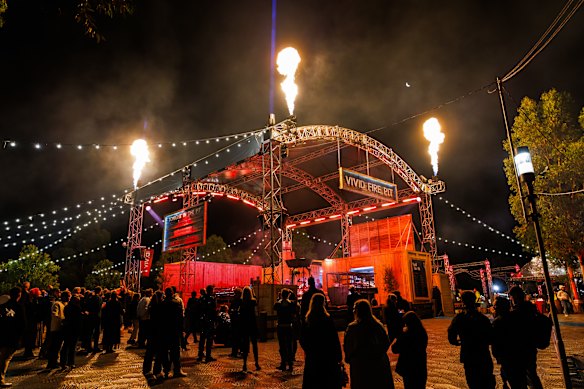 Fire Kitchen is open every night of Vivid Sydney. 