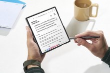 The Fold6 is compatible with the S-Pen, it just doesn’t have a place to store it.