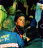 S.C.A.T.  paramedic Paul Featherstone as he was released from the Thredbo landslide.