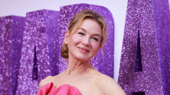 Renee Zellwegger on the red carpet for the Australian premiere of Bridget Jones: Mad About The Boy.