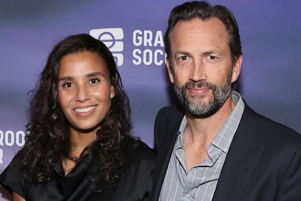 NEW YORK, NEW YORK - DECEMBER 03: Marilee Fiebig and Andrew Shue attend the 2024 Grassroot Soccer World AIDS Day Gala at Hall Des Lumieres on December 03, 2024 in New York City. (Photo by Cindy Ord/Getty Images)