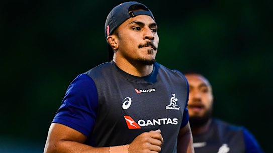 Wallabies back-rower Pete Samu ruled out of Tests with knee injury