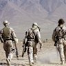 Australian SAS soldiers in Afghanistan.