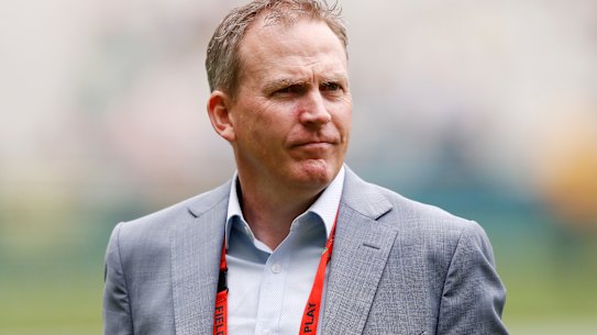 Cricket Australia CEO Kevin Roberts. 