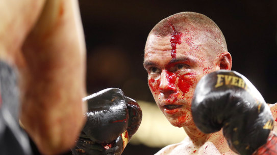 Tim Tszyu suffered his first career loss on Sunday.