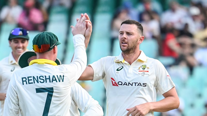 Australia vs South Africa LIVE: ‘Boring’ Renshaw reflects on ton as Aussie bowlers chase wickets in Durban