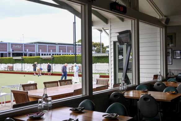 Little Picket at Lorne Bowls Club.