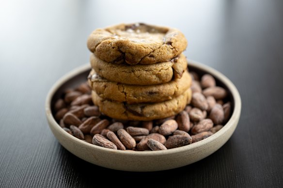 Chocolate cookies.