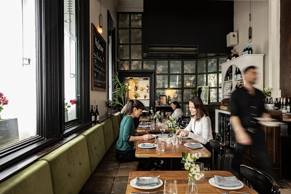 Tartine French restaurant in Richmond, Melbourne.
