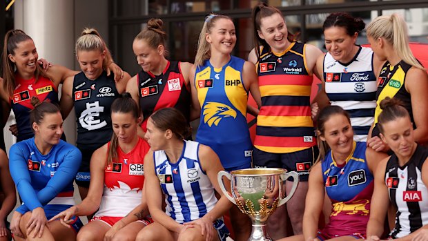 AFLW captains have pushed for state of origin to spark the women’s game.