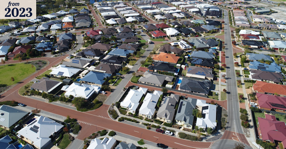 WA property: Perth sprawl gains ground as urban infill dwindles