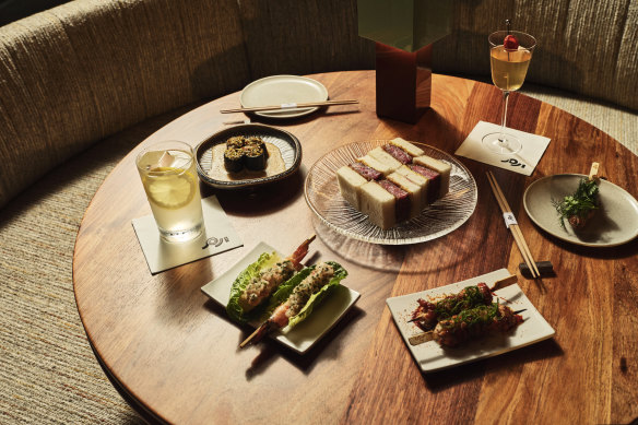 Bar food at Joji.