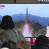 South Korea fires back after North’s missile barrage