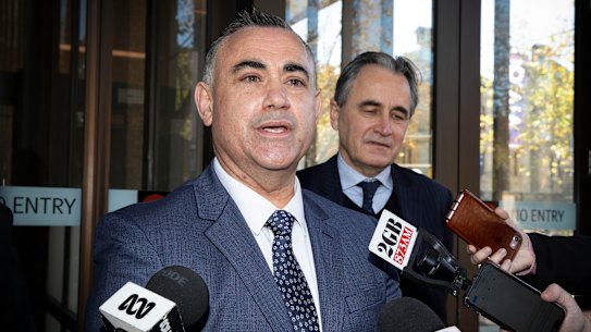 Former NSW deputy premier John Barilaro was appointed to a trade role in New York.
