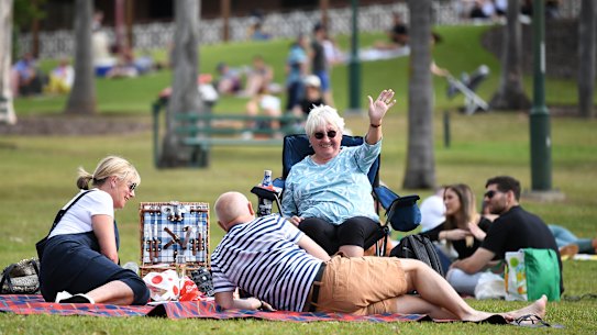 There will be more picnics in Brisbane from tomorrow.