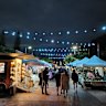 Cleveland Twilight Makers Market, on the boardwalk of the Raby Bay Harbour, QLD.