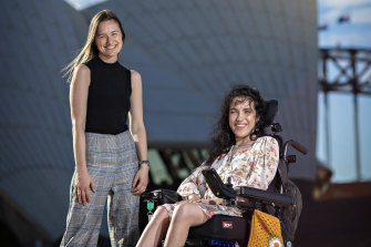 Phoebe Saintilan (left) and Hannah Diviney created an online platform for young women’s perspectives in June this year - by November they had readers in 100 countries and writers in 50, and support from Reese Witherspoon.
