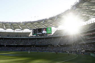 The January fixture was due to be the first time the series had been held at Perth’s new Optus Stadium.