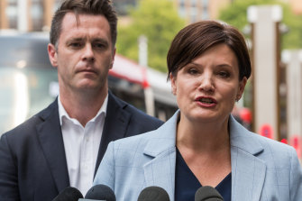 Chris Minns is considered the main leadership rival to Jodi McKay.