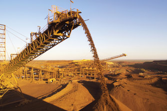 Fortescue achieved record production in the second half of 2021, including from its Cloudbreak mine.
