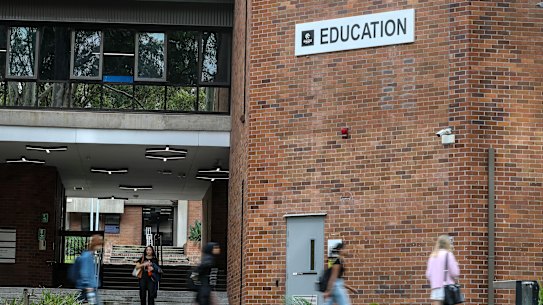 The lowest ATAR was in the 50s to study teaching at Charles Sturt, the University of Newcastle and Australian Catholic University.