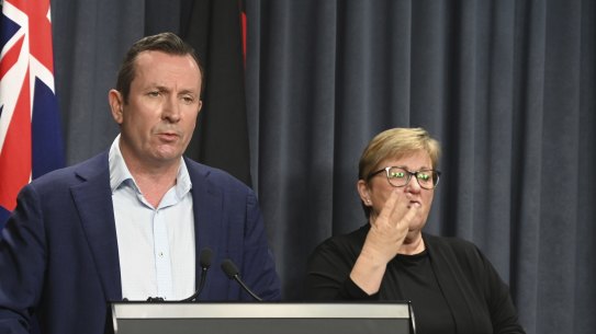 Premier Mark McGowan speaking at COVID press conference December 27