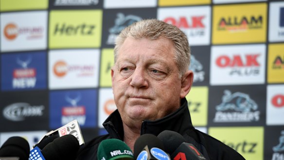 Cleary doubt: Phil Gould.
