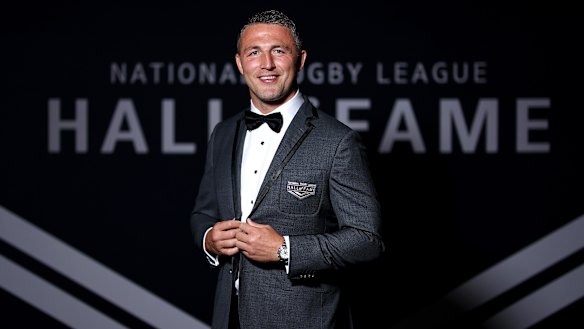 Sam Burgess has been given a healthy push to take over England’s top job.