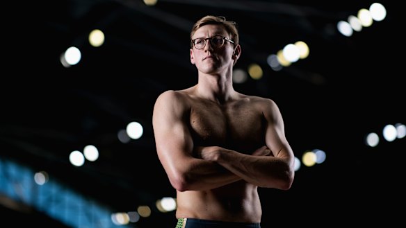 Australian swimmer Mack Horton.